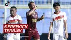 Berita Video TikTok Bola.com, 5 Free Kick Terbaik Babak Grup Piala Menpora 2021, Salah Satunya Zulham Zamrun