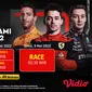Yuk, Tonton Keseruan Live Streaming F1 GP Miami Grand Prix 7-9 Mei 2022 di Vidio