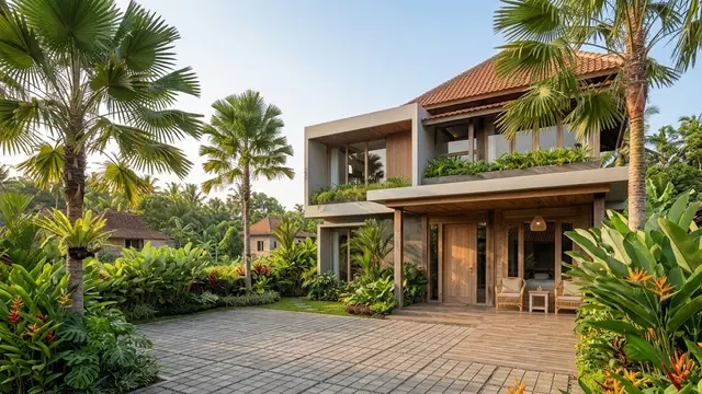 Halaman dengan Paving Block Berpori