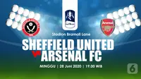 SHEFFIELD UNITED FC VS ARSENAL FC (Liputan6.com/Abdillah)
