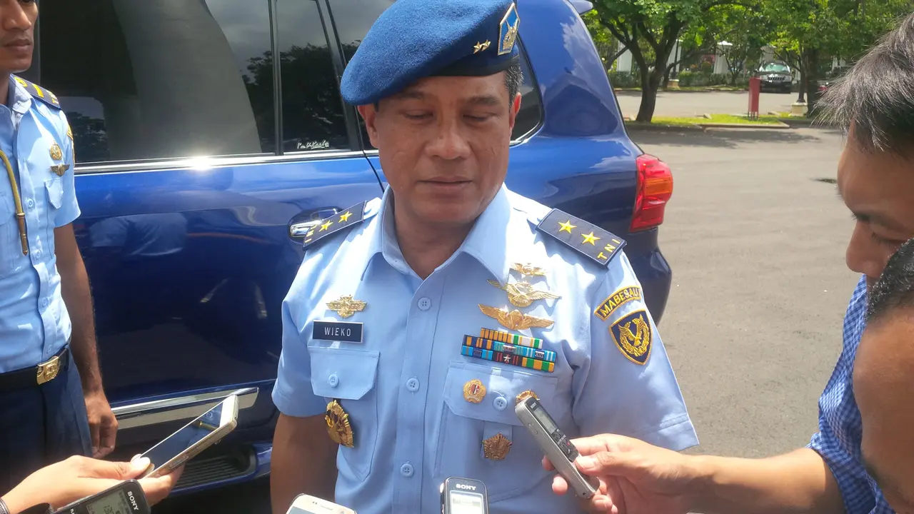 Wakil Kepala Staf Angkatan Udara (Wakasau) Marsekal Madya TNI Wieko Syofyan mengungkapkan pertemuan Pati TNI-Polri dengan Jokowi
