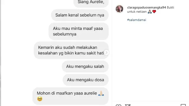 Clara Gopa Duo Semangka (Foto: Instagram/@claragopaduosemangka94)