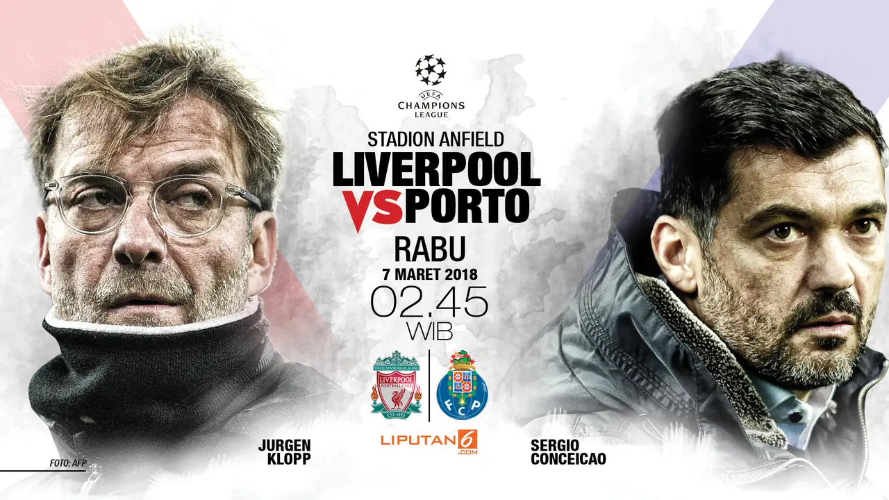 Prediksi Liverpool vs Porto