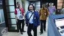 Direktur PT Indofood, Fransiscus Welirang saat tiba untuk mengikuti program Tax Amnesty di Dirjen Pajak, Jakarta, (30/9). Keduanya  berpartisipasi memanfaatkan kesempatan dari pemerintah untuk mendukung program tax amnesty. (Liputan6.com/Angga Yuniar)