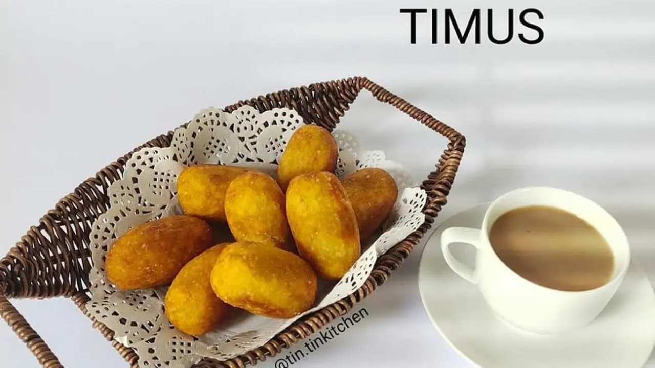 Sepiring timus goreng