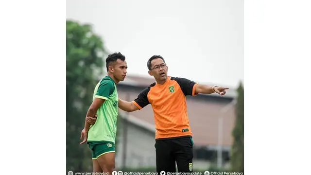 Resmi Gantikan Wolfgang Pikal, Ini 6 Momen Latihan Persebaya dengan Aji Santoso