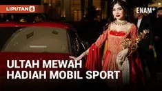 KEMEWAHAN ULTAH SWEET SEVENTEEN ANAK MANTAN KADES DI SUMSEL, HADIAHNYA MOBIL SPORT