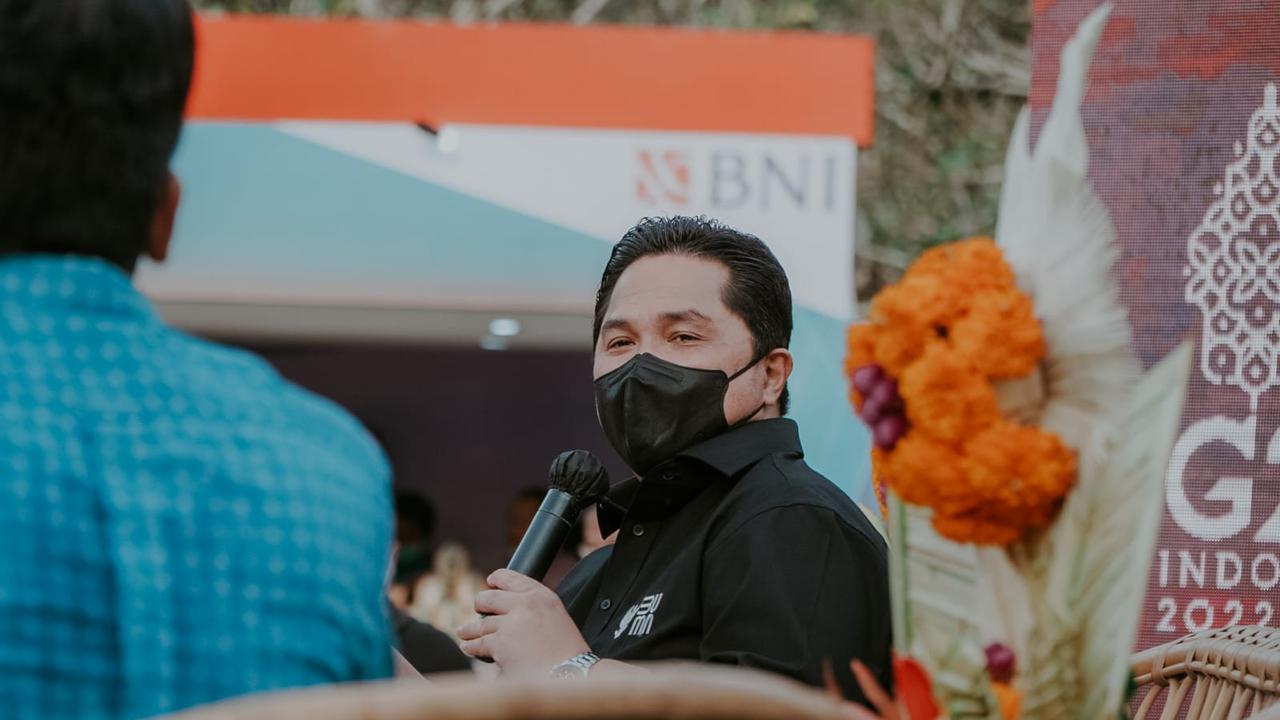 Menteri BUMN Erick Thohir
