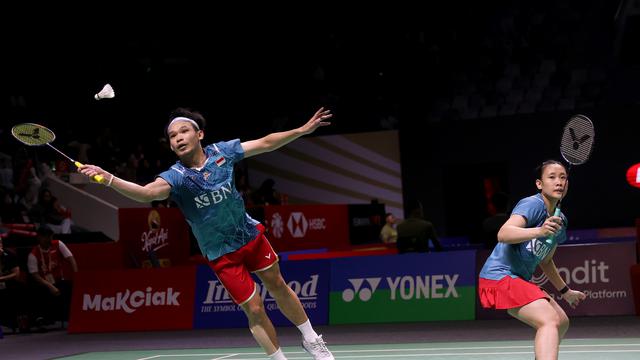 Rinov Rivaldy/Pitha Haningtyas Mentari - Indonesia Open 2024 - Bulu Tangkis