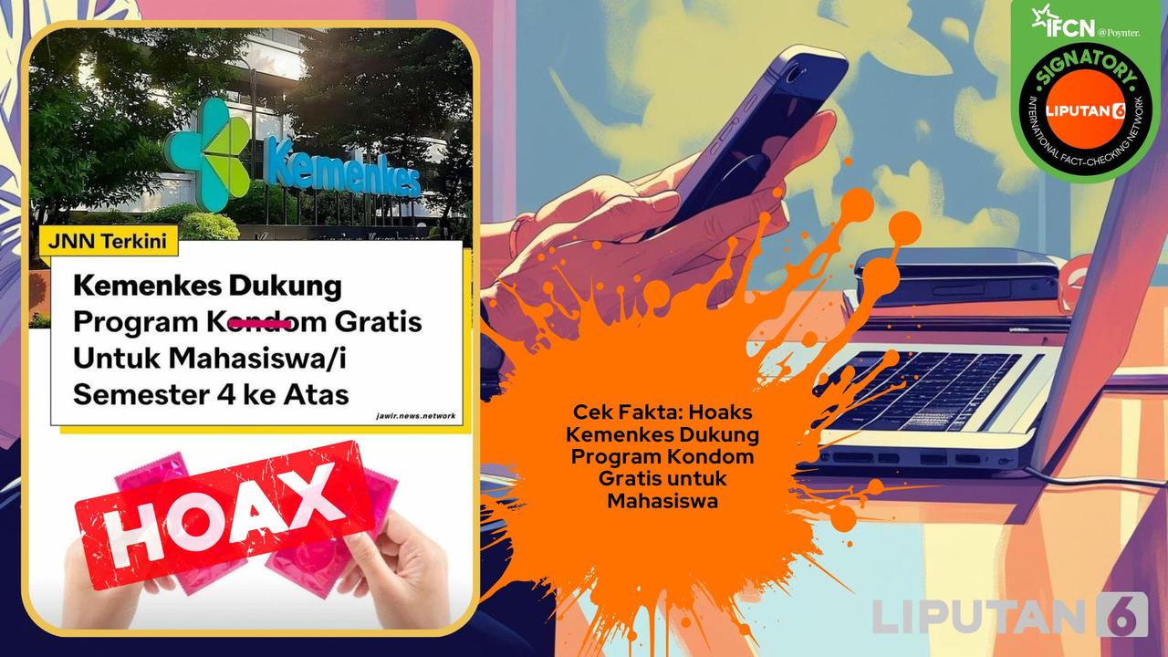 Cek fakta Kemenkes dukung program kondom gratis bagi mahasiswa