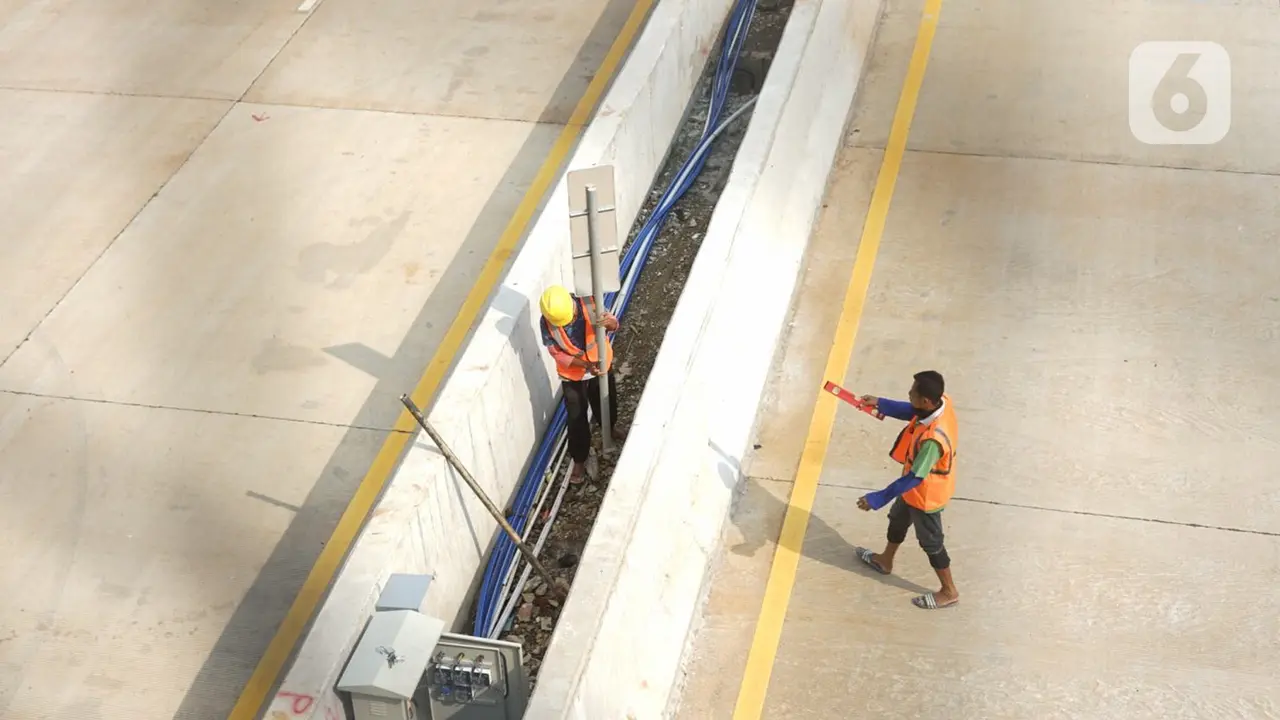 FOTO: Tol Depok - Antasari Seksi II Segera Beroperasi