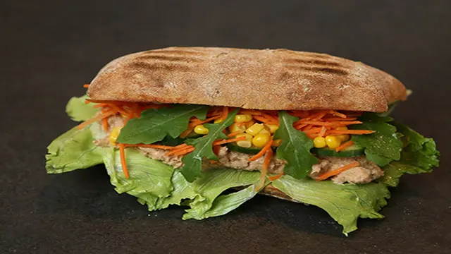 Ilustrasi sandwich ikan tuna
