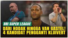 Empat pelatih di BRI Super League yang disebut-sebut paling oke menjadi nakhoda baru Tim Garuda menggantikan Patrick Kluivert yang resmi diakhiri kerja samanya dengan PSSI.

Diedit oleh: Monica Putri Salsabila mahasiswa magang dari Universitas Pend...