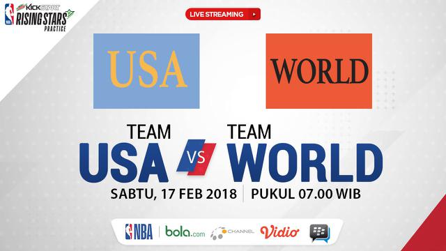 NBA ALL STAR, USA Vs World