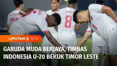 Dalam laga lanjutan kualifikasi Piala Asia U-20 Grup F, Indonesia menumbang Timor Leste 3-1. Hasil ini membuat squad Garuda Muda kukuh di puncak klasemen dengan 6 poin.