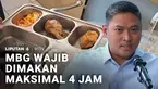 Masih adanya siswa yang keracunan usai diduga mengonsumsi MBG, membuat Badan Gizi Nasional kini membuat aturan baru. MBG wajib dikonsumsi maksimal 4 jam usai makanan matang dan tak boleh lagi dibawa pulang.