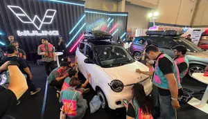 Ketika Wuling Aira ev Jadi Kanvas Seni