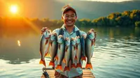 Mimpi Mancing Ikan Dapat Banyak, Ini Makna dan Tafsirnya yang Menarik