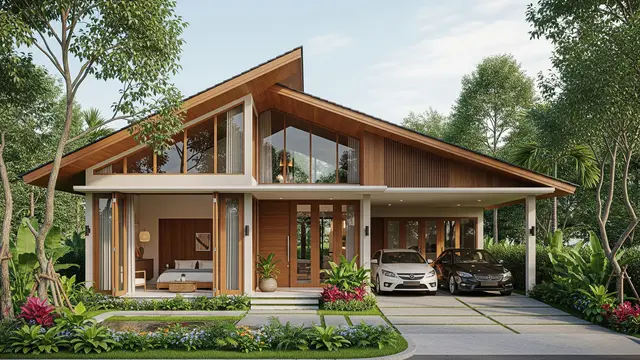 Rumah Kecil Sederhana Tapi Mewah di Kampung