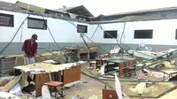 Angin Kencang Terjang Bogor, Atap Sekolah Ambruk