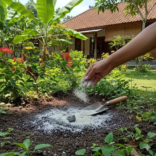 Cara Menghilangkan Bau Kotoran Kucing di Taman (Foto: Gemini AI)