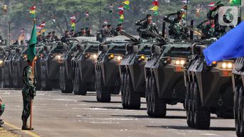 HUT ke-77 TNI, Ma'ruf Amin: Prajurit Harus Terus Tingkatkan Kapabilitas