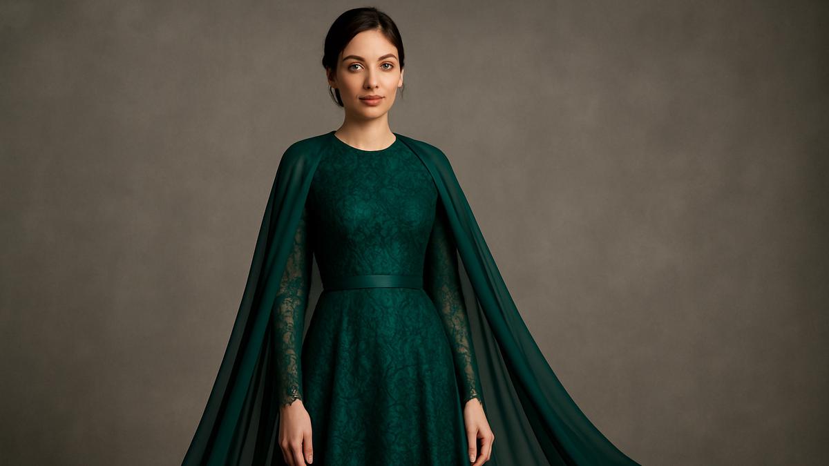 7 Model Dress Brokat Modern Panjang 2025 yang Mewah dan Elegan, Tampil Menawan di Setiap Acara