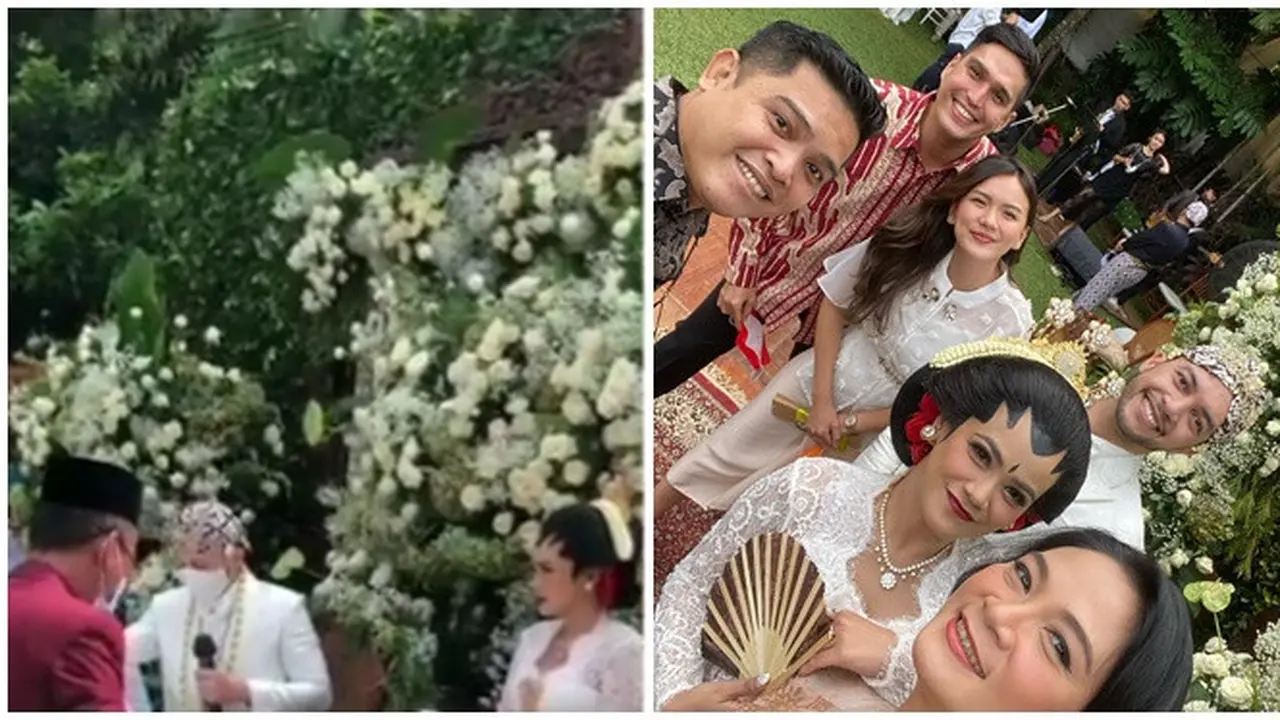 6 Momen Pernikahan Indah Indriana dan Adritya Putra, Kental Nuansa Adat Jawa