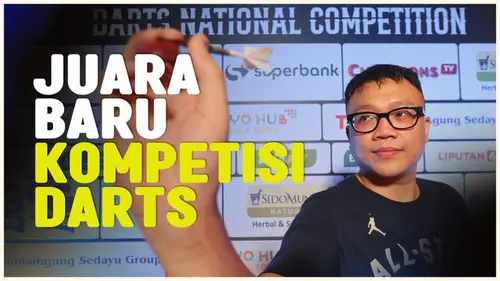 VIDEO: Benny Tandean Jadi Jawara di Darts National Competition Series 03