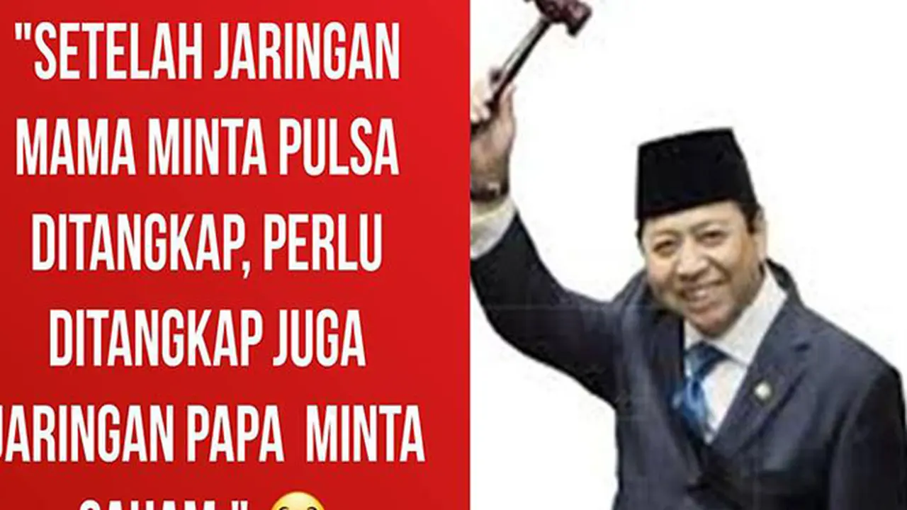 [Bintang] Setelah Meme Mama Minta Pulsa Kini Giliran Papa Minta Saham