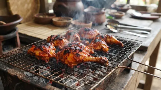Resep Ayam Masak Cincane Khas Samarinda dengan Bumbu Merah