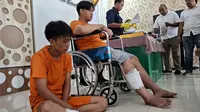 Meresahkan, Dua Pelaku Pencurian Sepeda Motor Dilumpuhkan Timah Panas Polisi di Bandar Lampung