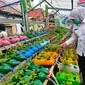 Deretan tanaman hidroponik menghiasi Kampung Sayur di Jalan Cempaka Kelurahan 26 Ilir Palembang Sumsel (Liputan6.com / Nefri Inge)