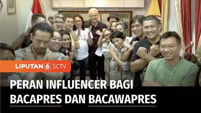 VIDEO: Politisi hingga Bacapres Gandeng Influencer, Efektif Menaikkan Suara?