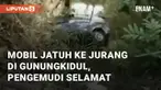 Terjadi kecelakaan tunggal di Bundelan, Ngawen, Gunungkidul. Sebuah mobil jatuh ke jurang pada Selasa (8/10/2024)