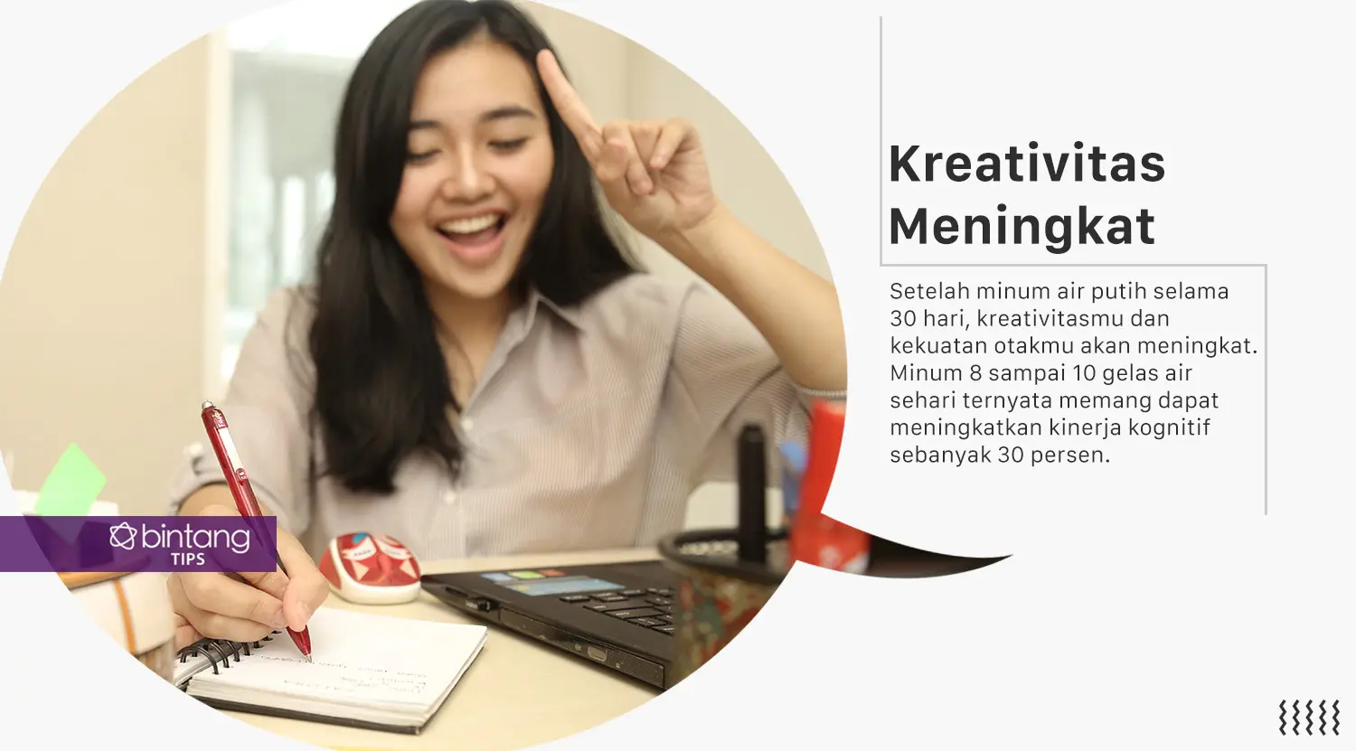 Ini manfaat yang kamu dapat kalau rajin minum air putih. (Foto: Daniel Kampua, Digital Imaging: M. Iqbal Nurfajri/Bintang.com)