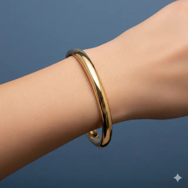 Model Gelang Emas 18 Karat 5 Gram untuk Simpanan. gemini