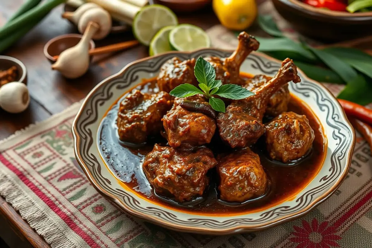 Ilustrasi Rendang