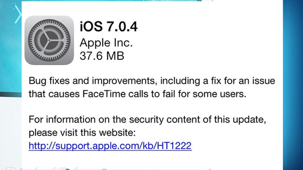 iOS 7.0.3 Banyak Bugs, Apple Rilis Versi Updatenya