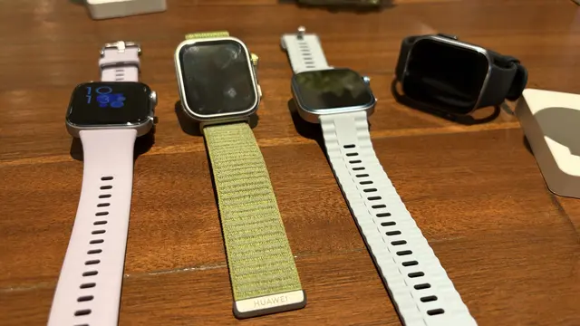 Huawei Watch Fit 4 dan Huawei Watch Fit 4 Pro. [Anisha/Fimela]