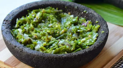 Resep Tempe Penyet Sambal Ijo Sedap Praktis Lifestyle Fimela Com