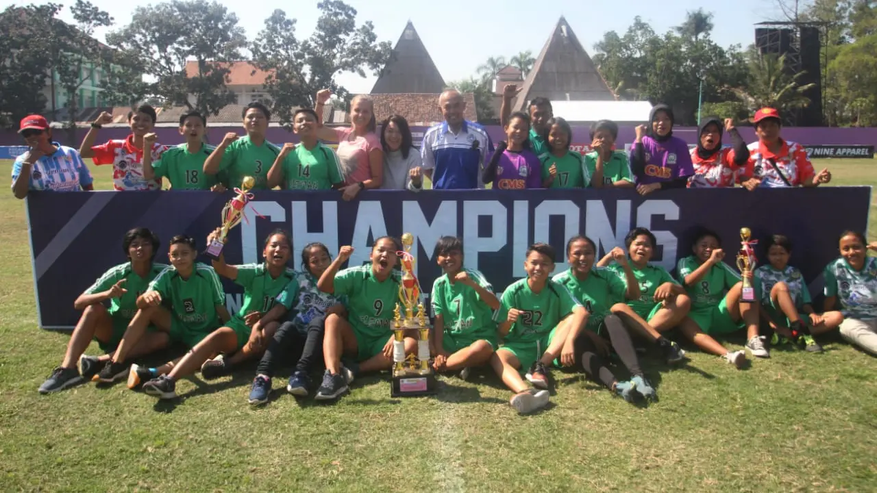Putri Mataram Juara Piala Menpora U-17 Putri Regional DIY