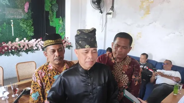 Ketua LAM Riau Indragiri Hulu Datuk Marwan menjelaskan soal konflik lahan tanah ulayat masyarakat adat.
