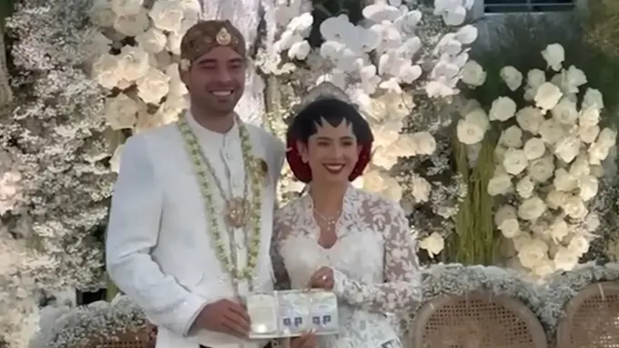 Pernikahan Nadine Kaiser, putri Susi Pudjiastuti (YouTube/KompasTV)