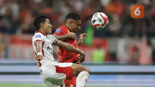 Bruno Tubarao dan I Made Andhika Wijaya - Persija Vs Bali United di BRI Super League 2025/2026