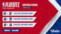 Link Live Streaming NBA Play Of Conference Semifinal, 11-13 Mei 2022 di Vidio