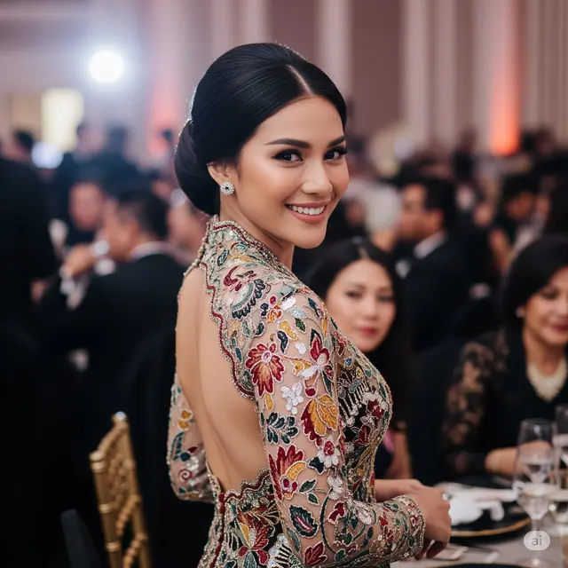 Model Batik Wanita Backless. Foto: Gemini