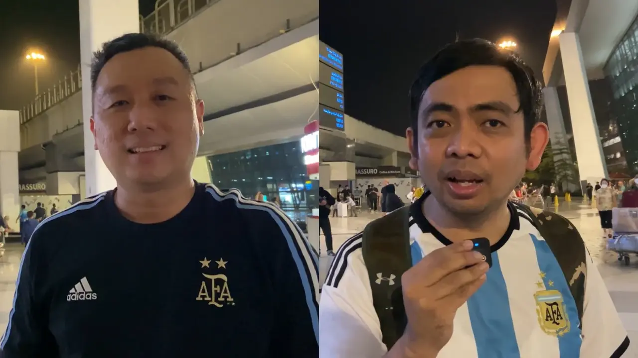 Fans Timnas Argentina