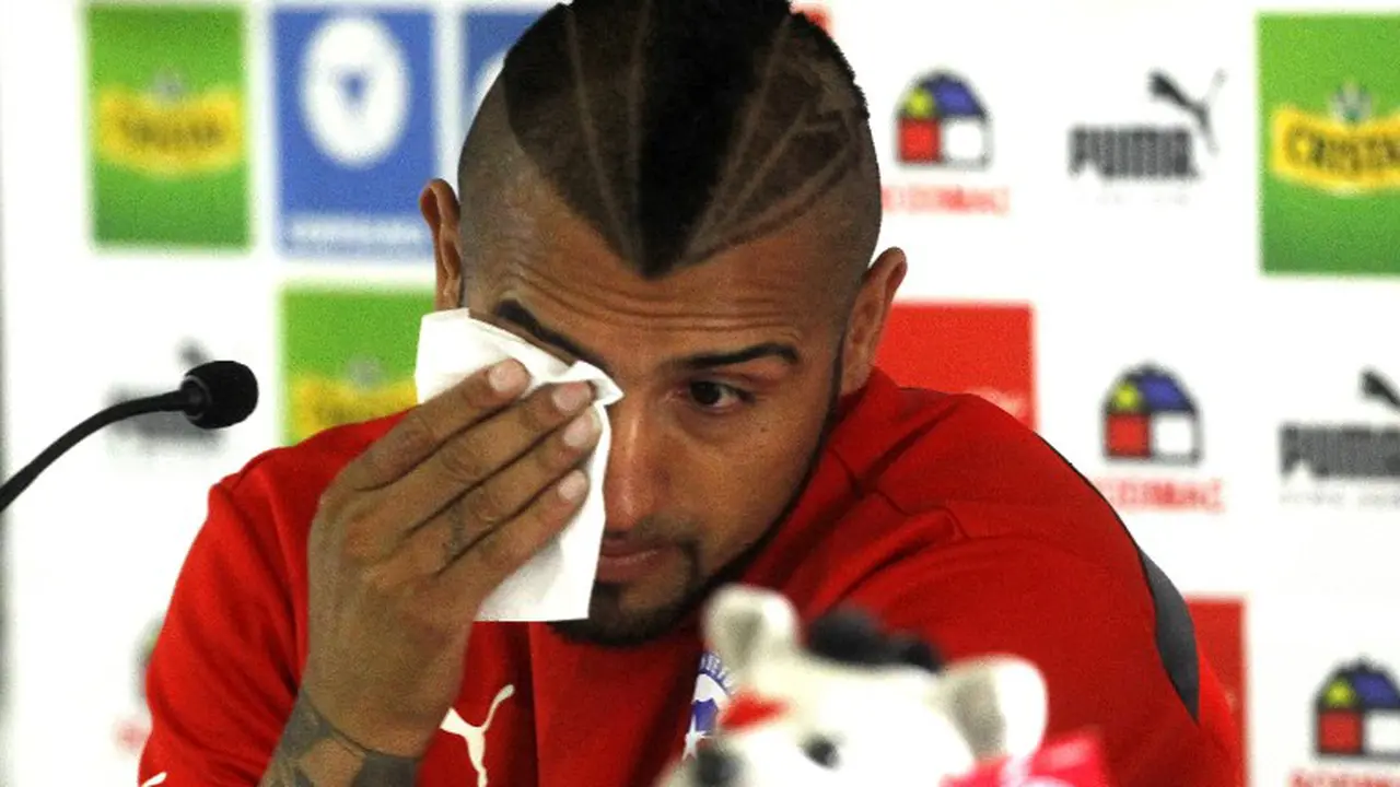 Bintang Timnas Chile dan Juventus Arturo Vidal