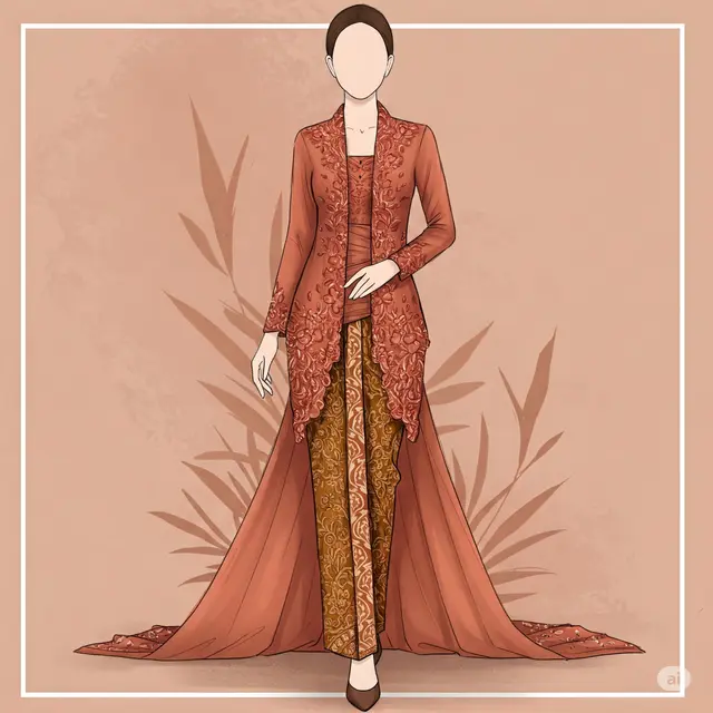 8 Inspirasi Model Kebaya Kutu Baru Modern yang Sedang Tren di 2025